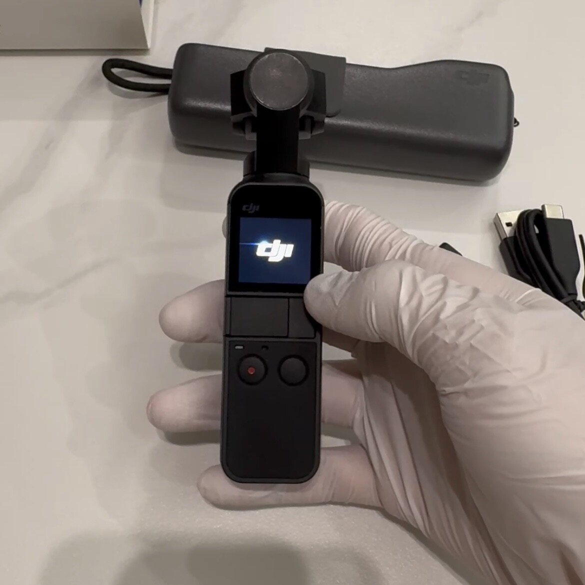 DJI Osmo Pocket 1 -Handheld 3-Axis Gimbal Stabilizer with integrated Camera
