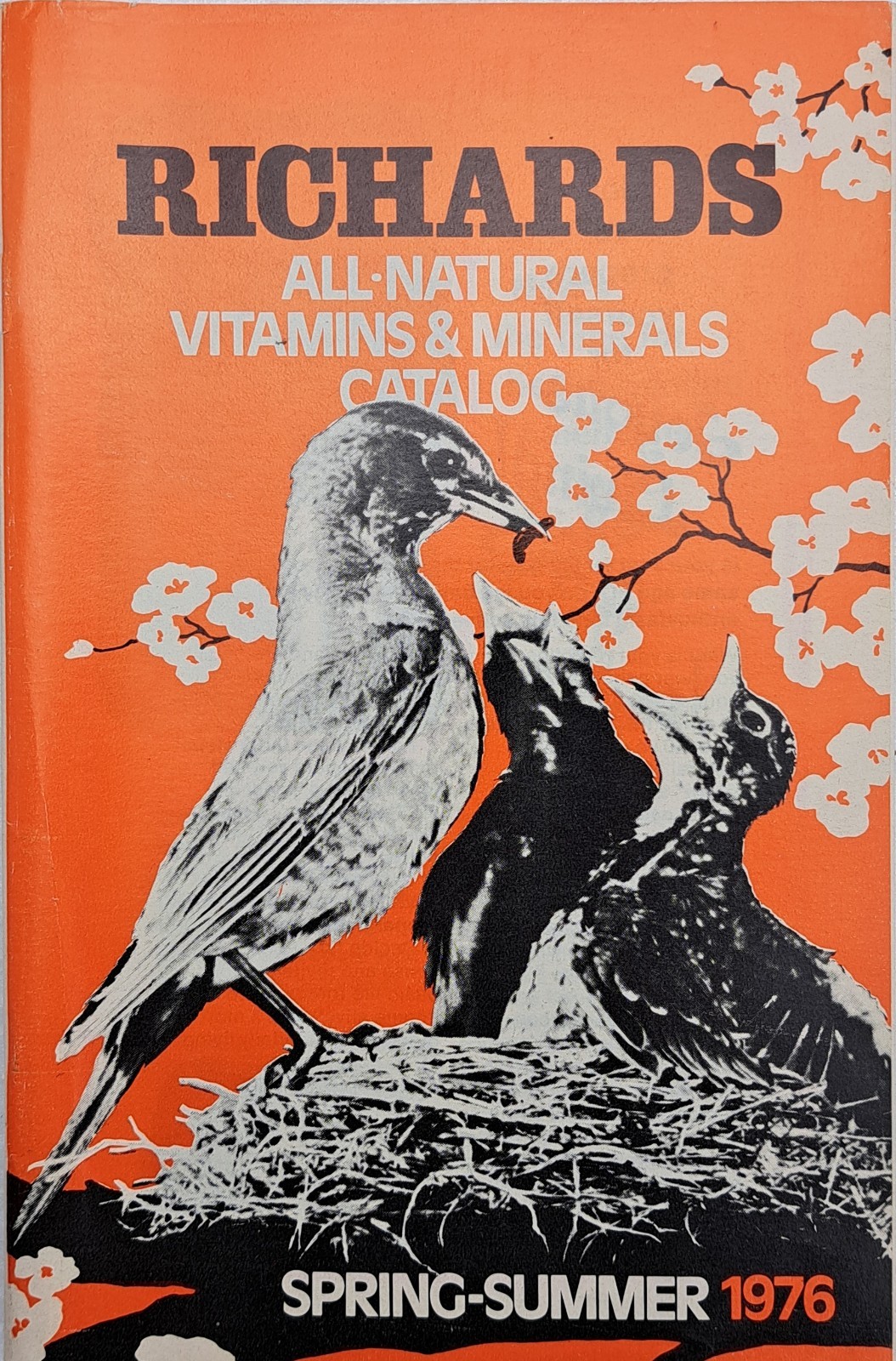 Richards All-Natural Vitamins & Minerals Catalog 1976 Paperback