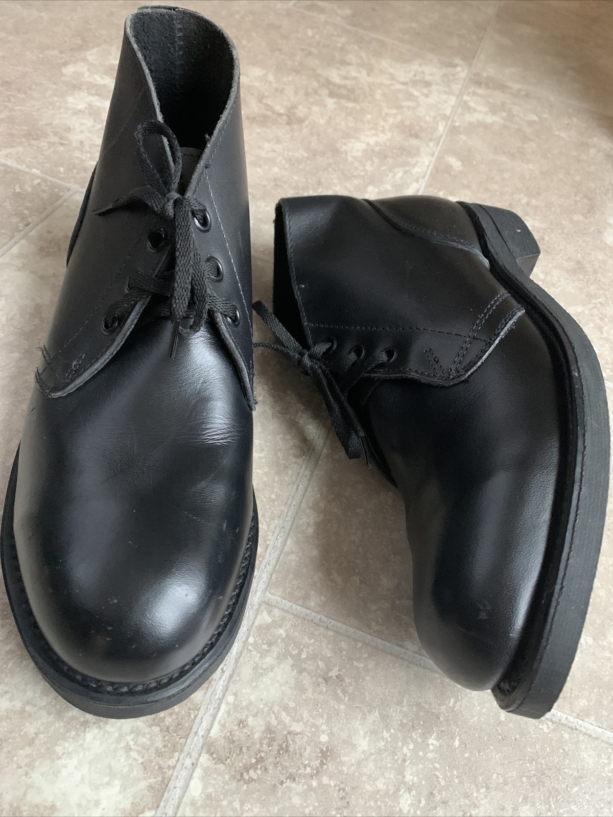 VTG’89 ADDISON SHOE CO 93616 Steel Toe Ankle Leather Boots Men’s Sz 5.5 R Wo’s 7