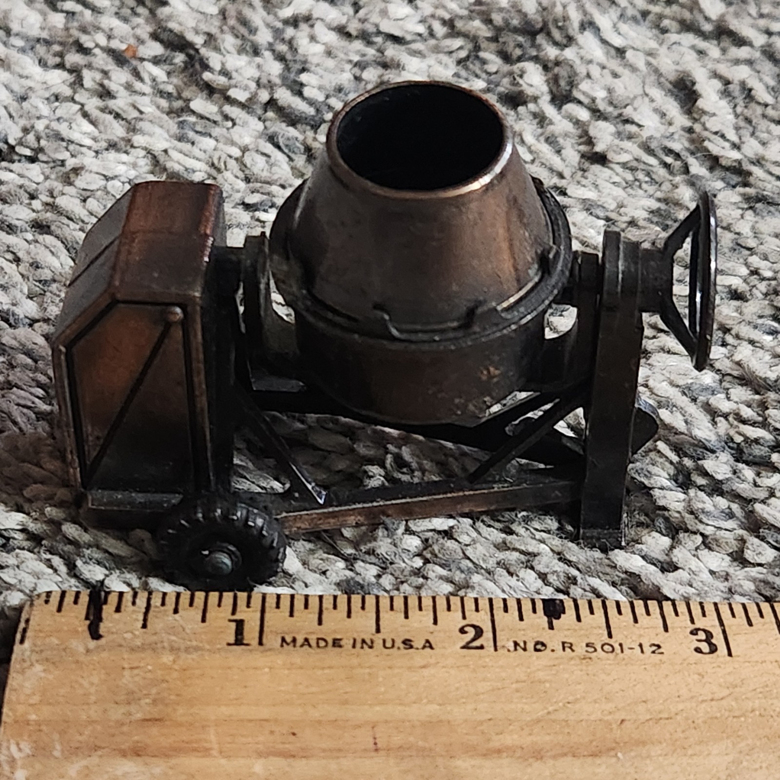 Concrete Mixer Die Cast Metal Collectible Pencil Sharpener