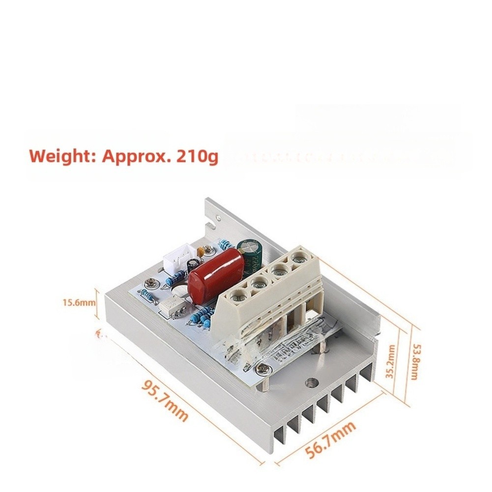 10000W AC 220V Dimmer Thyristor Controller with Digital Voltage Readout
