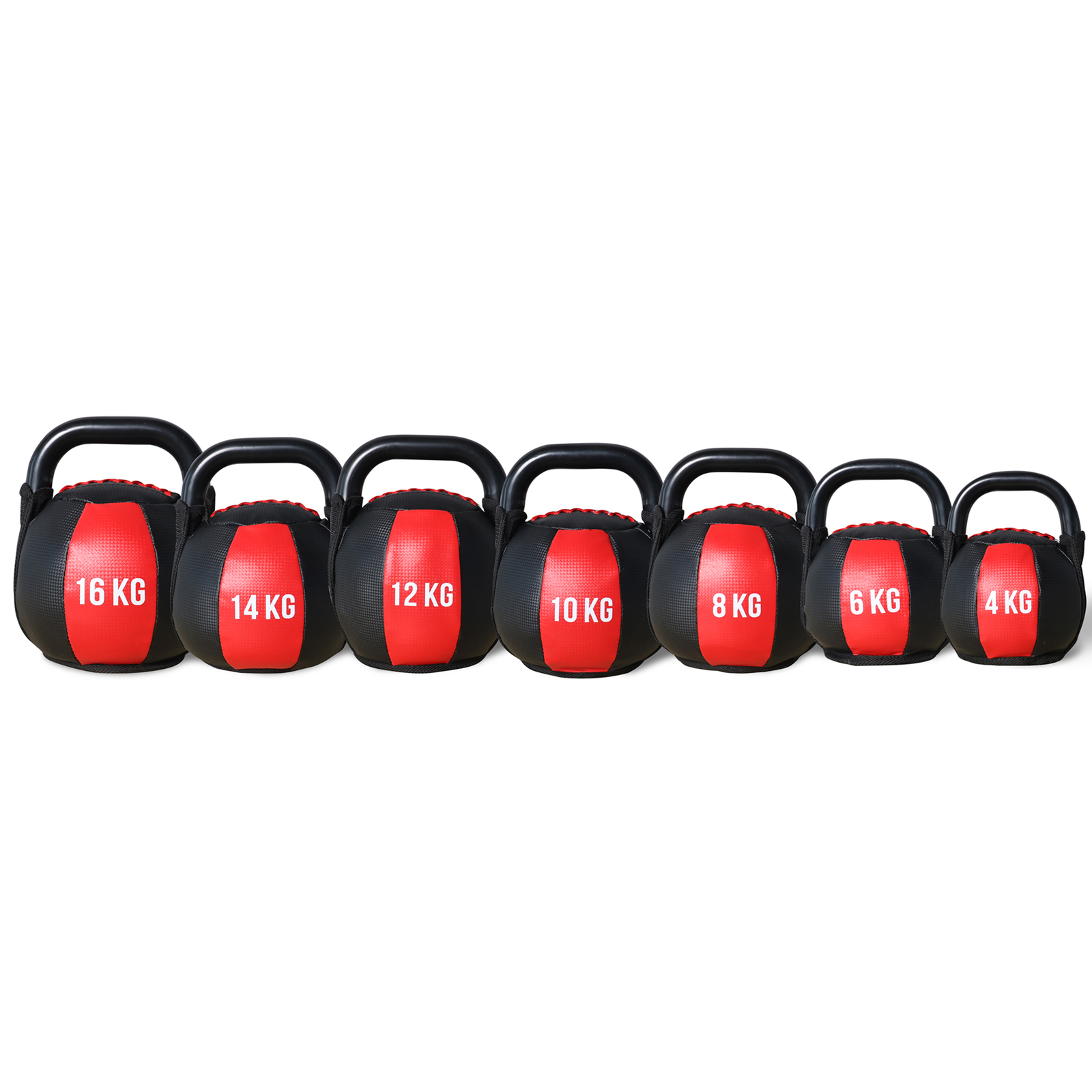 PRISP Soft Kettlebell Weight - Soft Kettle Bell Filled with Sand, 4 kg