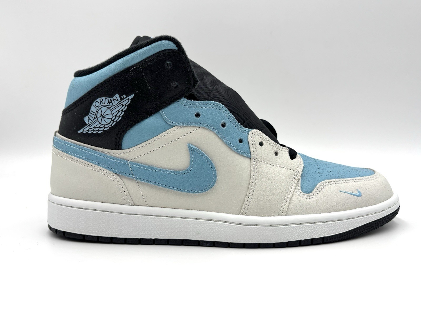 Nike Air Jordan 1 Mid SE Shoes Blue Chill Summit White IM6567-121 Men's Size 10