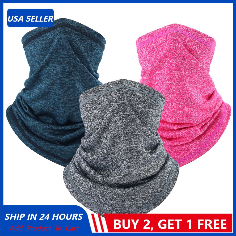 Summer Bandana Face Mask - Anti Sun UV Fishing Neck Gaiter - Men & Women