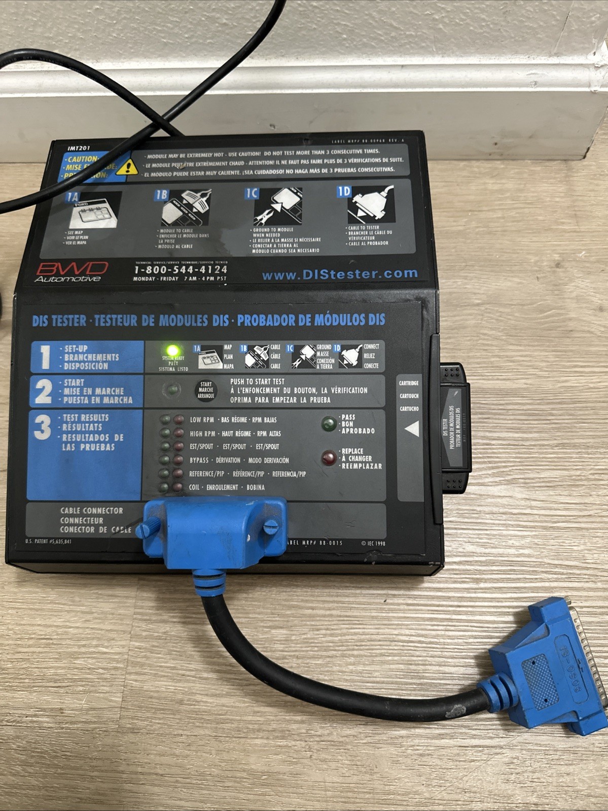 NAPA DIStester IMT201  Distributorless Modules DIS Tester + IN003 Car Diagnostic