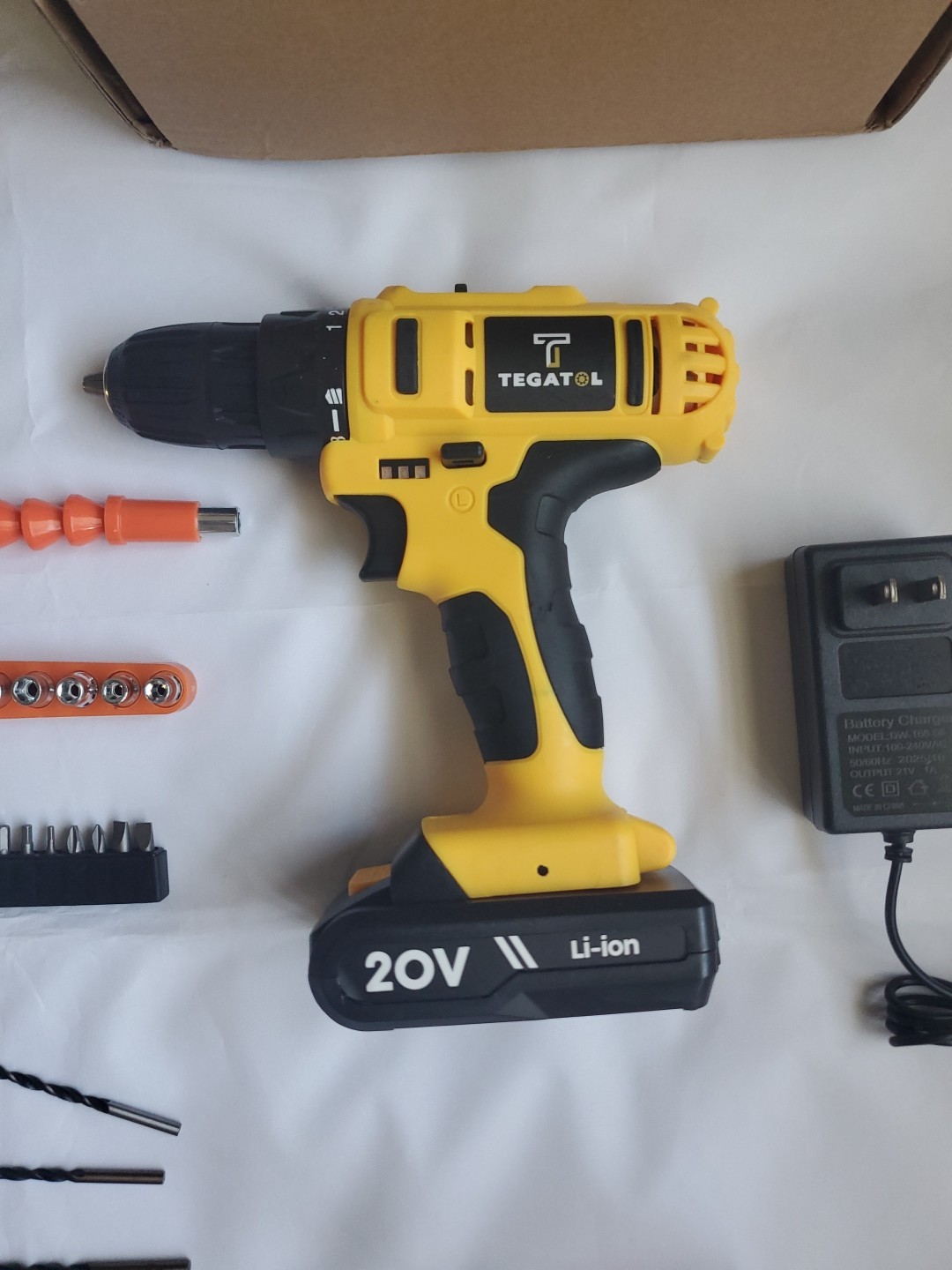 20 Vold. Drill Set 1 Battery Rechargable