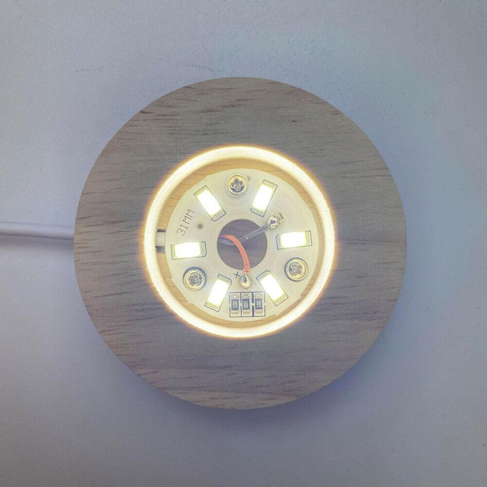 New Durable 80mm Night LED Lamp Holder Stand Base DIY Accessories Part J