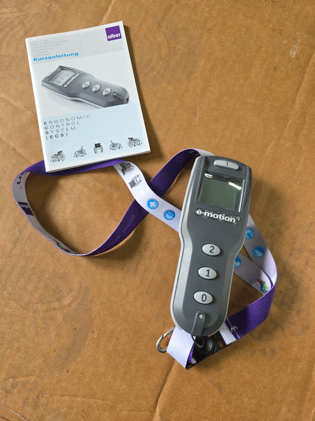 Alber E-MOTION Remote Control for M15 Power Assist Wheels