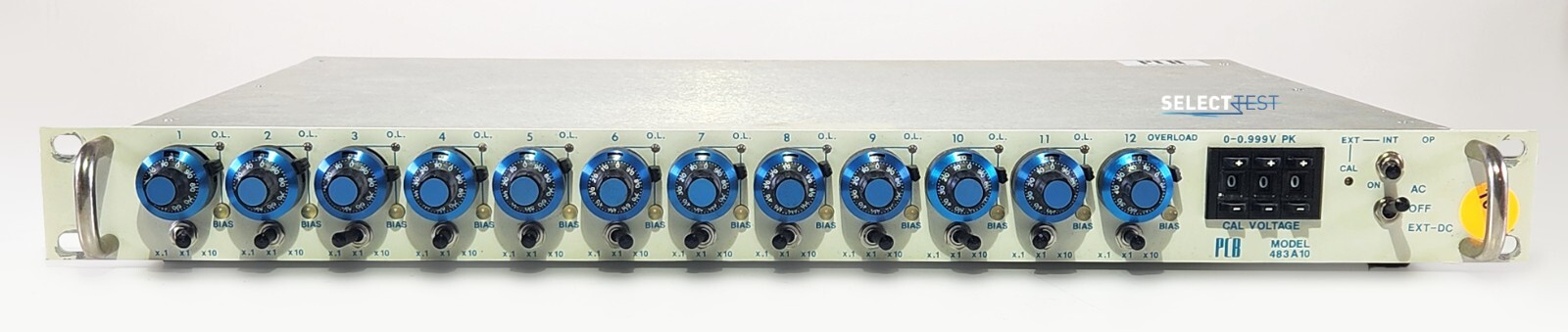 PCB 483A10 MULTIPURPOSE 12 CHANNEL SIGNAL CONDITIONNER **LOOK** (REF.: 414N)