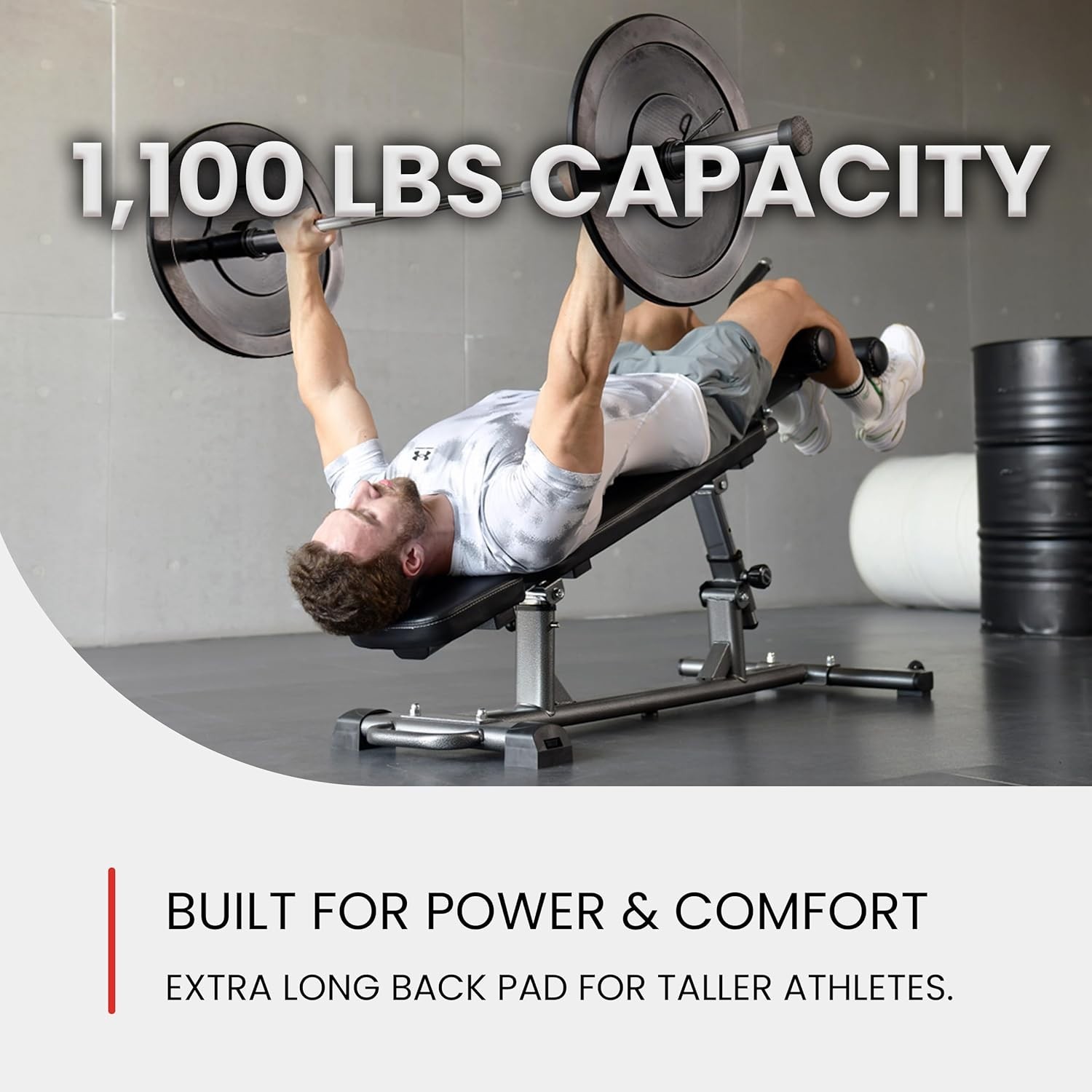 Superior Adjustable Ab Bench - Decline & Flat Position for All Workout Styles