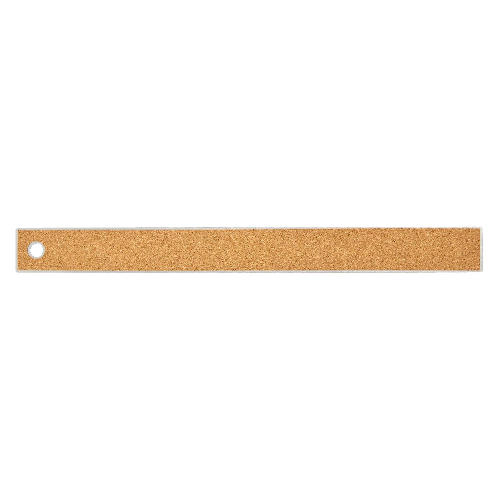 10415 Stainless Metal Ruler with Non-Slip Cork Base, 12-Inch