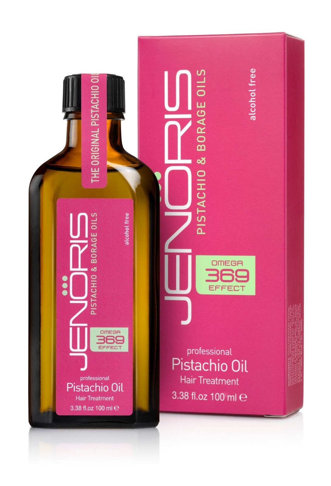 Jenoris Pistachio Oil Hair Treatment 3.38oz  is the best. Excellent results.