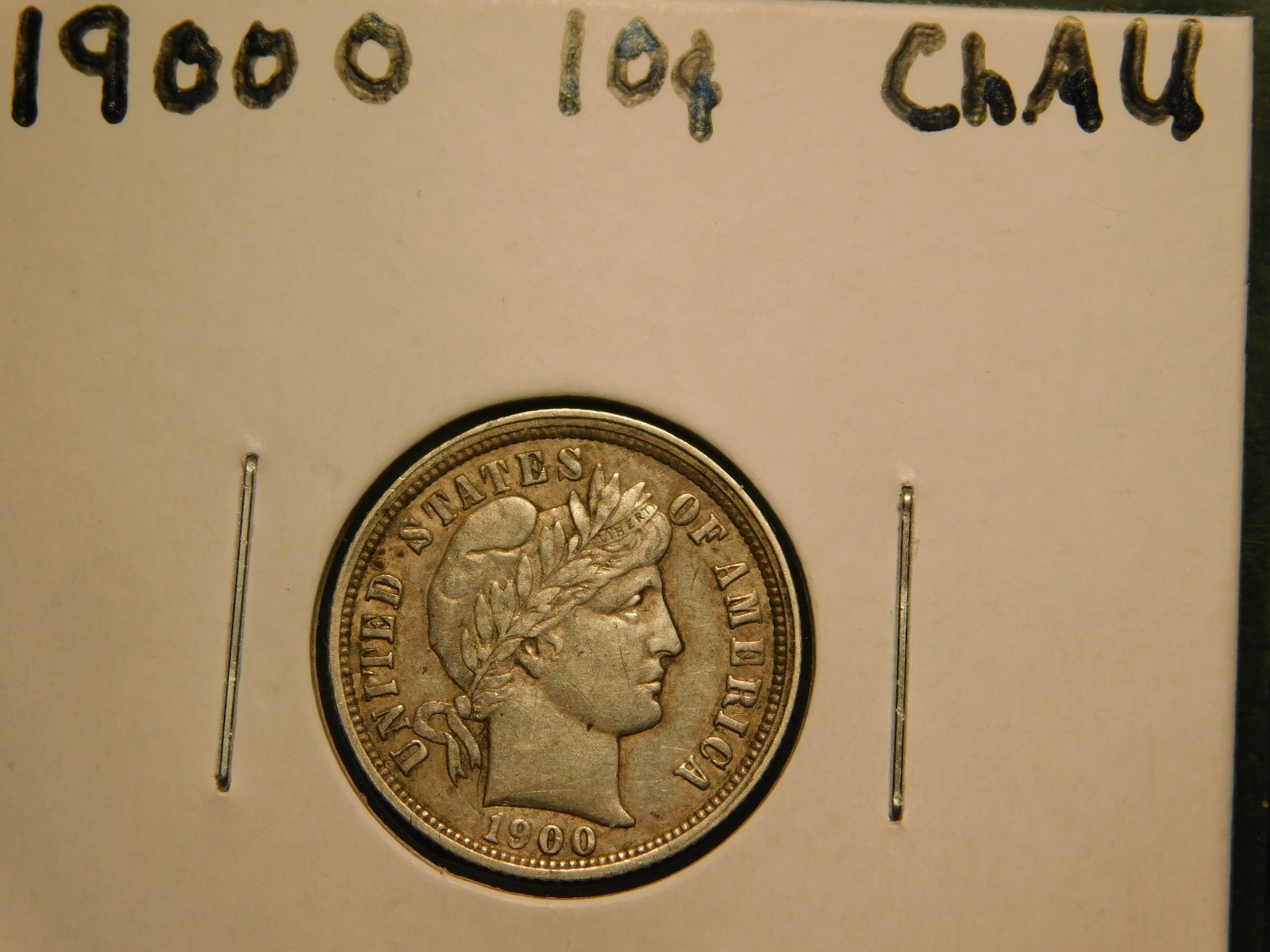 1900 O   Barber Dime  Item # 12740