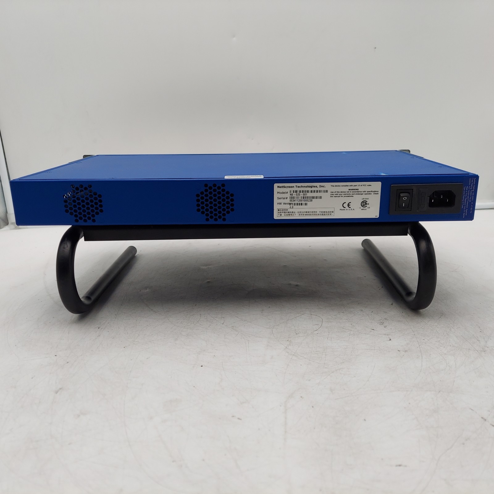 Juniper Networks NS-025-001 NetScreen-25 Firewall Security Appliance 4 Ports