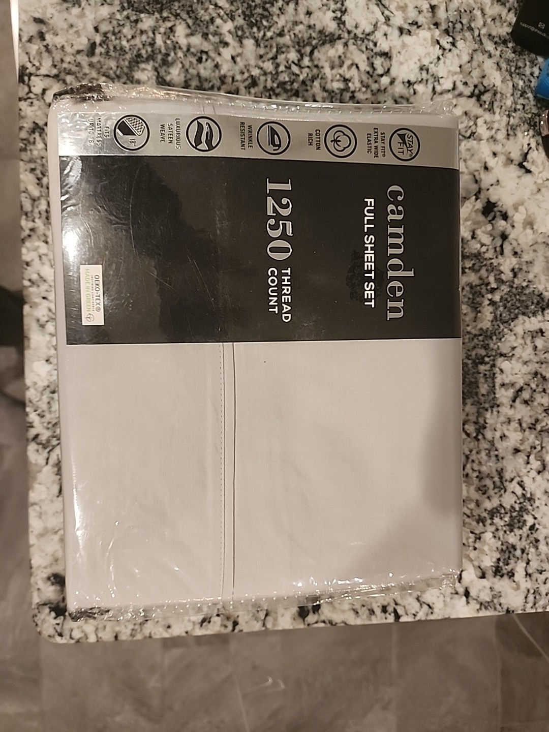 Camden Full Sheet Set Silver