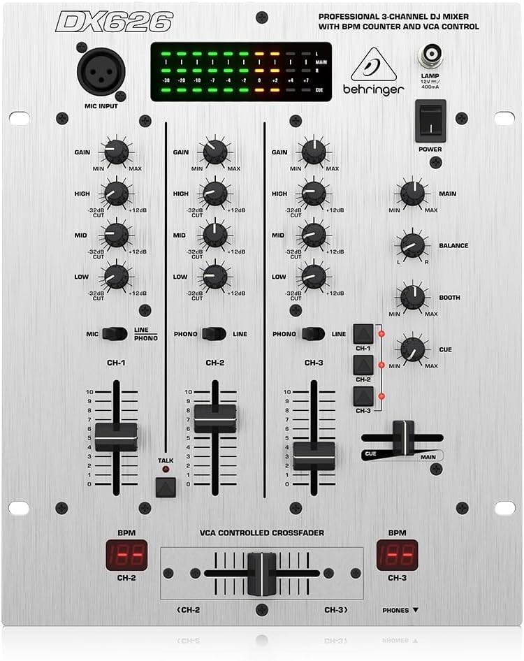Behringer Dx626 Studio Mic Input