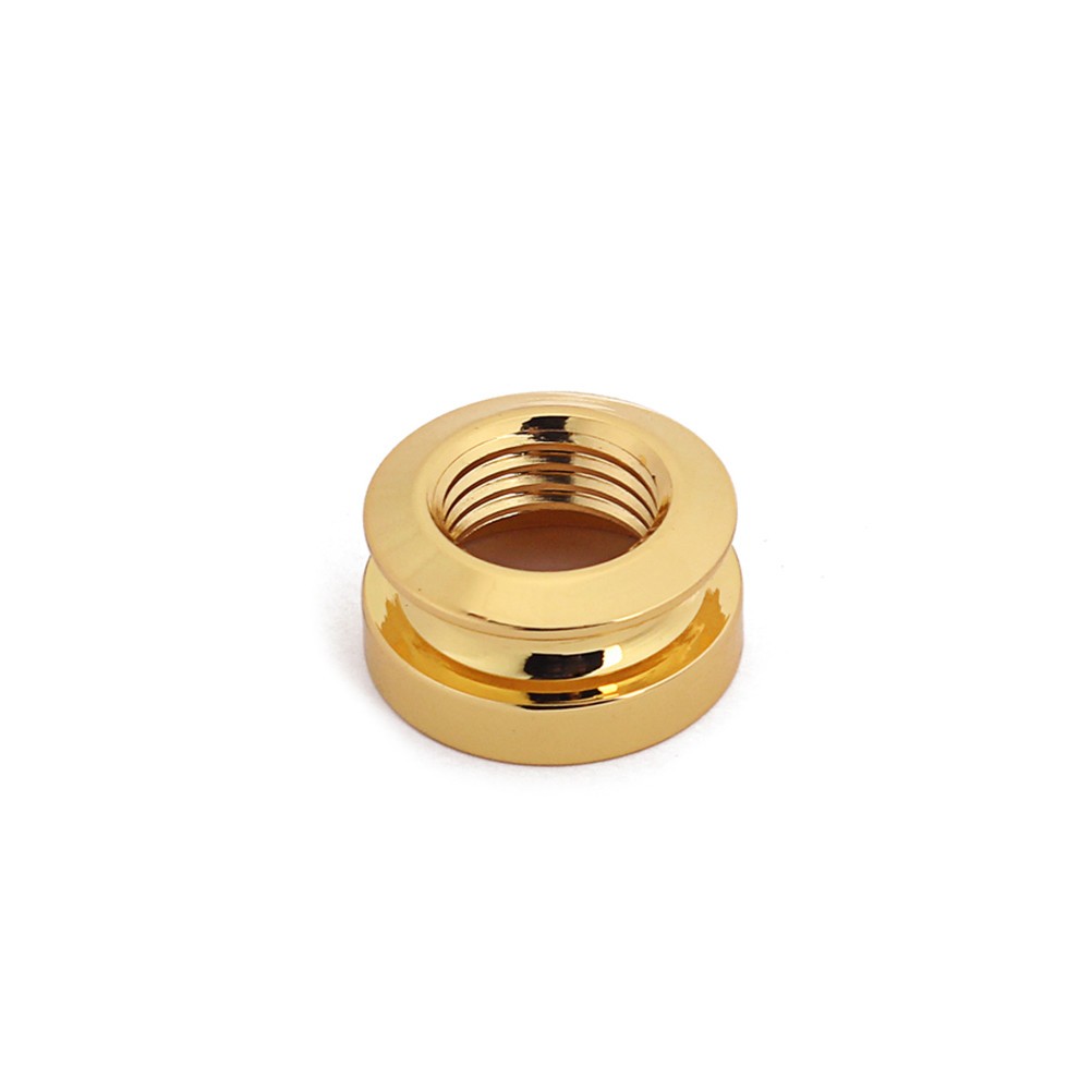 3 Pcs Guitar Strap Jack Endpin Adaptor Acoustic Button Gold Replacement