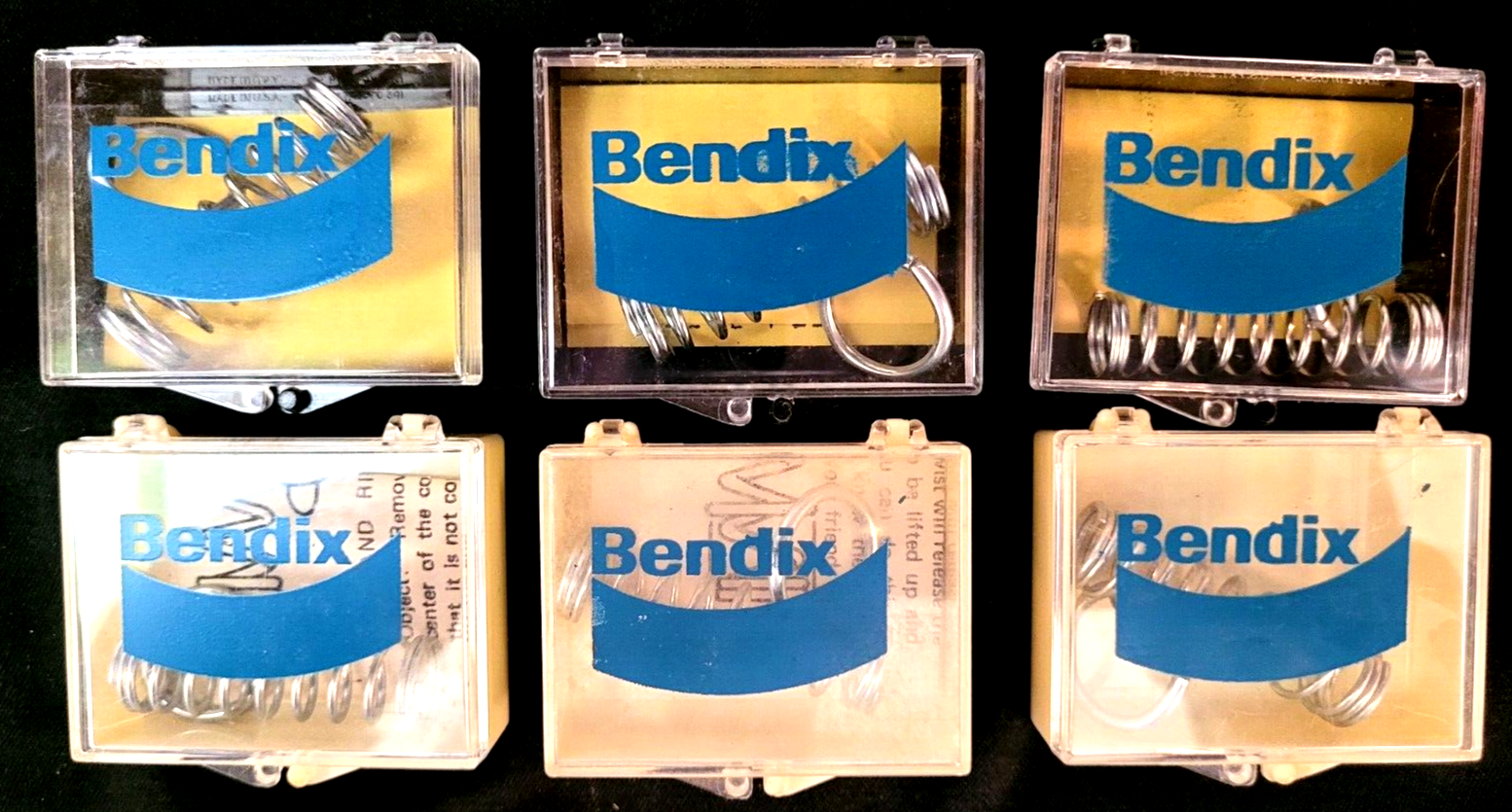 Vtg Bendix Advertising Mind Bender Brain Teaser Coil & Spring Set