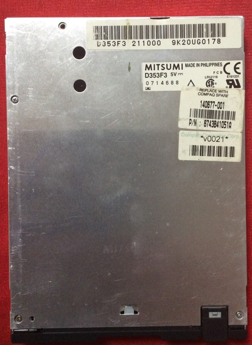 Mitsumi D353F3 Floppy Drive, used-Rare-SHIPS N 24 HOURS