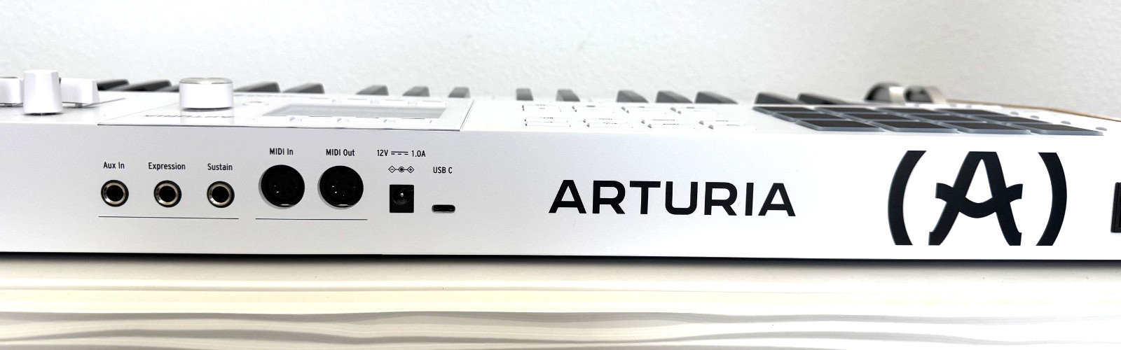 Arturia KeyLab 49 mk3 Professional MIDI Controller and Software (White)