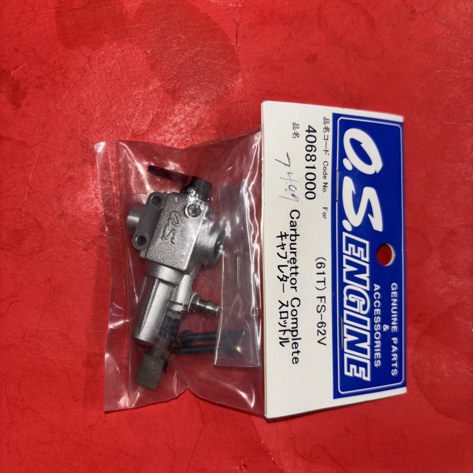 OS FS 52 DIRECT FIT NEW REPLACEMENT   Carb NIP(61T)