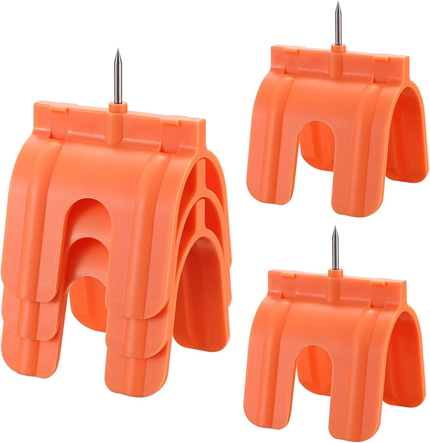 5PCS Drywall Outlet Markers for Drywall Installation, Repair, Orange | No Measur
