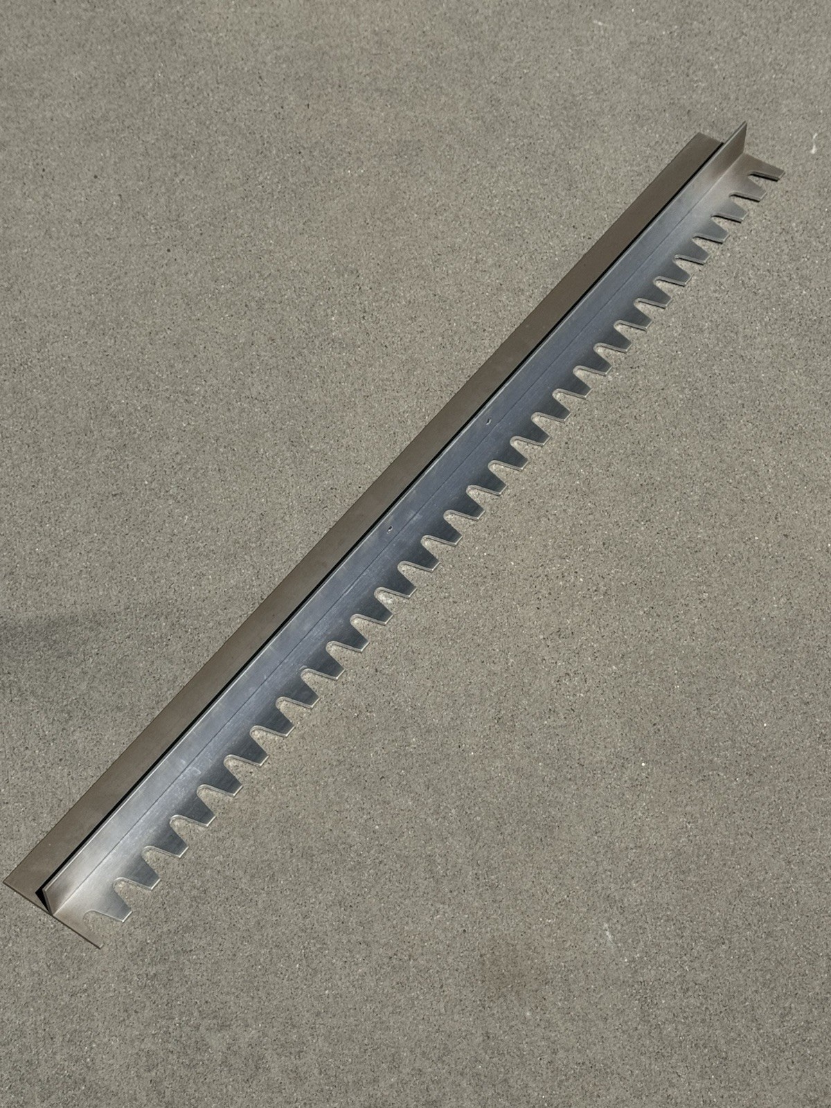 12-PACK of 36" WIDE ALUMINUM LANDSCAPE and ASPHALT RAKE BLADE REPLACEMENT