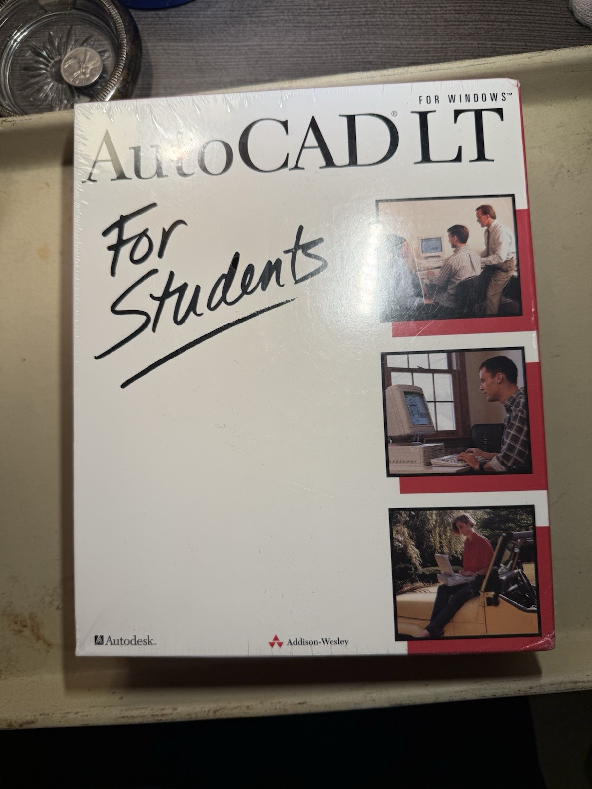 VTG Autocad LT Students 1991/92 New SEALED Box 386/486 3.5” 1.44MB Floppy Disk
