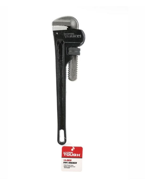 Hyper Tough 14 inch Steel Pipe Wrench