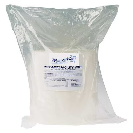 Wipe-A-Way Wa-800 Disposable Wipes, 8" X 10", 2 Pack, 800 Sheets/ Pack
