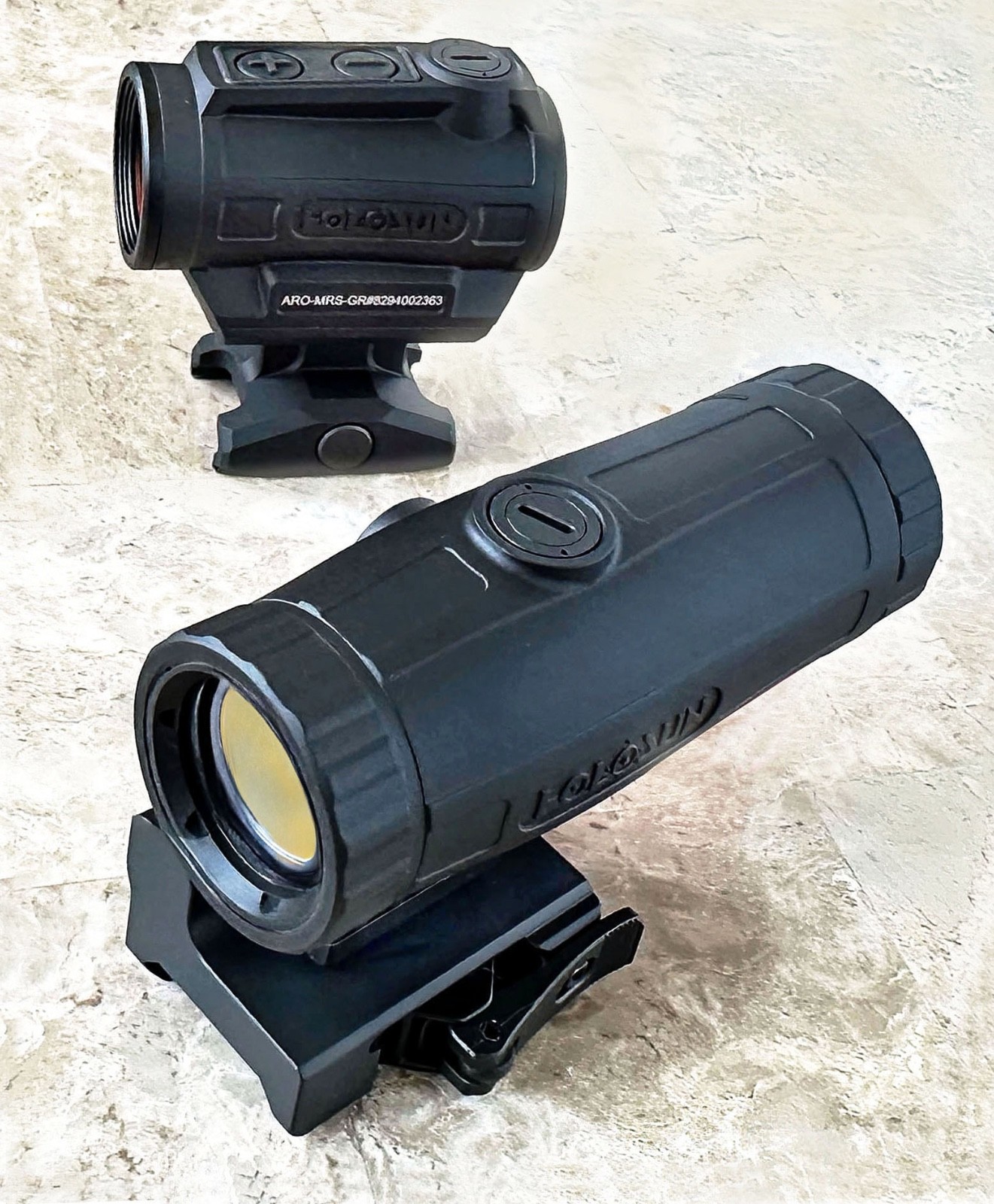 Holosun Package – ARO-MRS-GR Advanced Rifle Optic & HM3X Red Dot Sight Magnifier