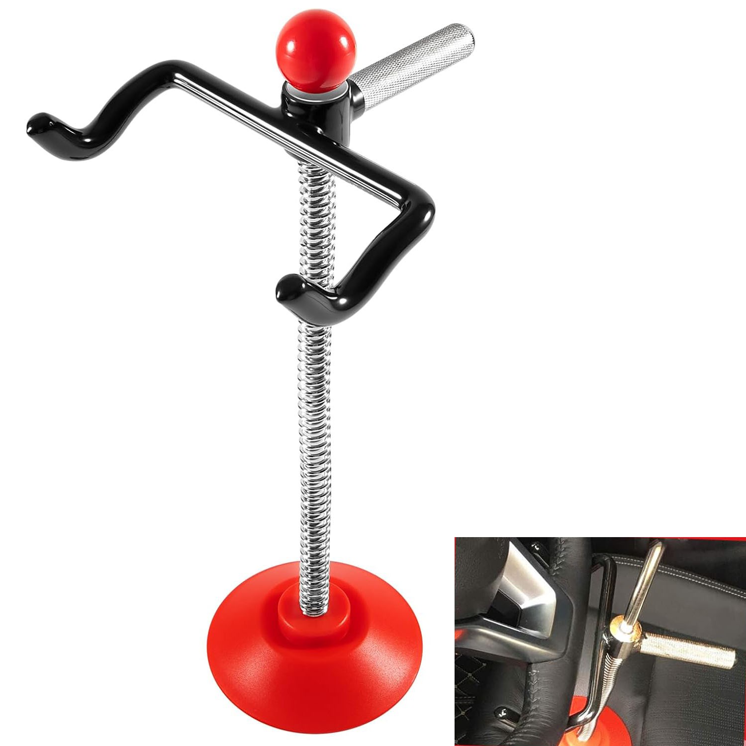 14-inch Pro Steering Wheel Holder Stand Alignment Rack Tool for Car Truck Van