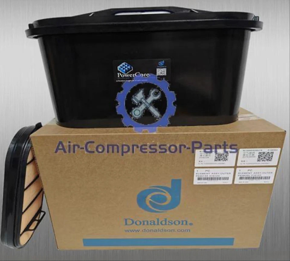 1SET New P640149 + P638095 Excavator Air Filter Element Kit