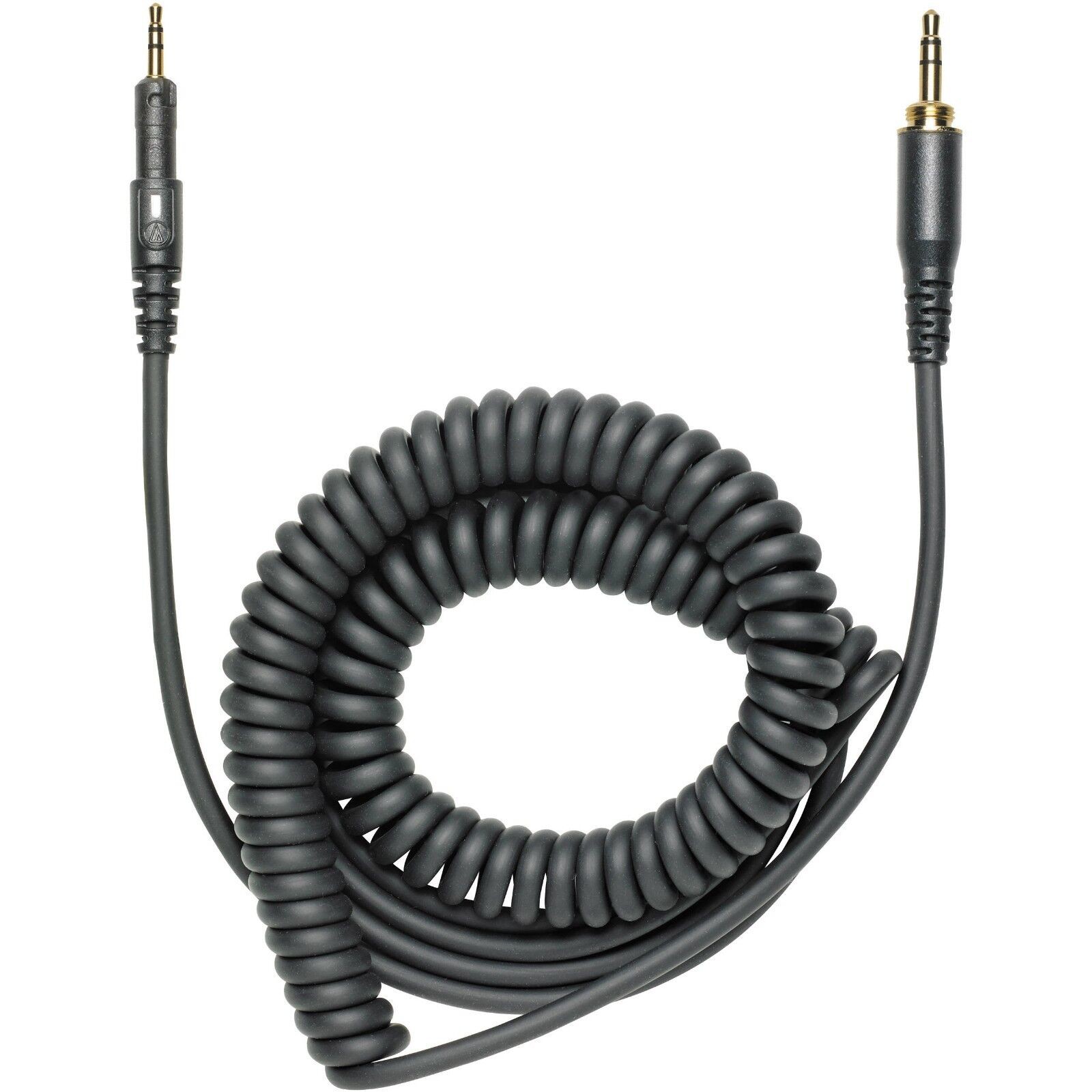 Audio-Technica HP-CC Coiled Replacement Cable for M-Series Headphones - Black