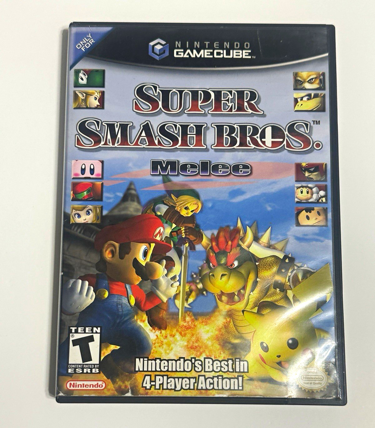 GameCubeNintendo Super Smash Bros. Melee (Case Only)  No Game Included & Manual