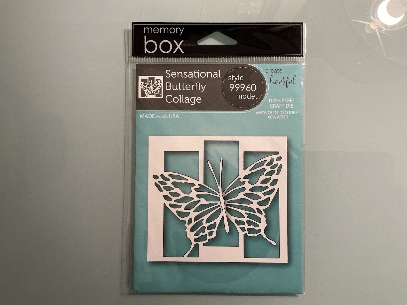 Memory Box “Sensational Butterfly Collage” Die (New)