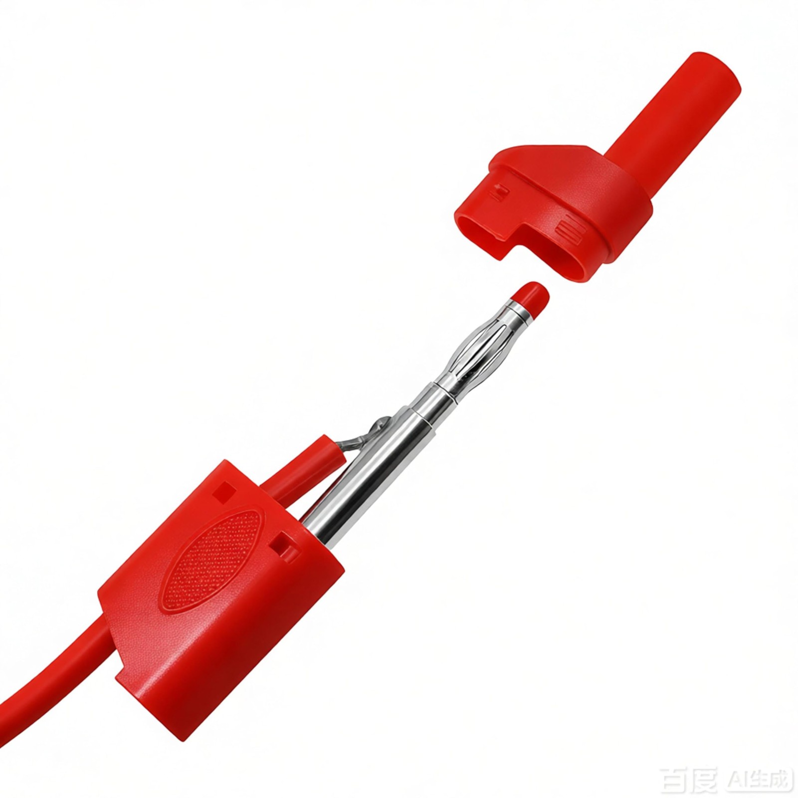 Multimeter Test Leads Ends 4mm Stackable Banana Plug Connectors 600V 32A