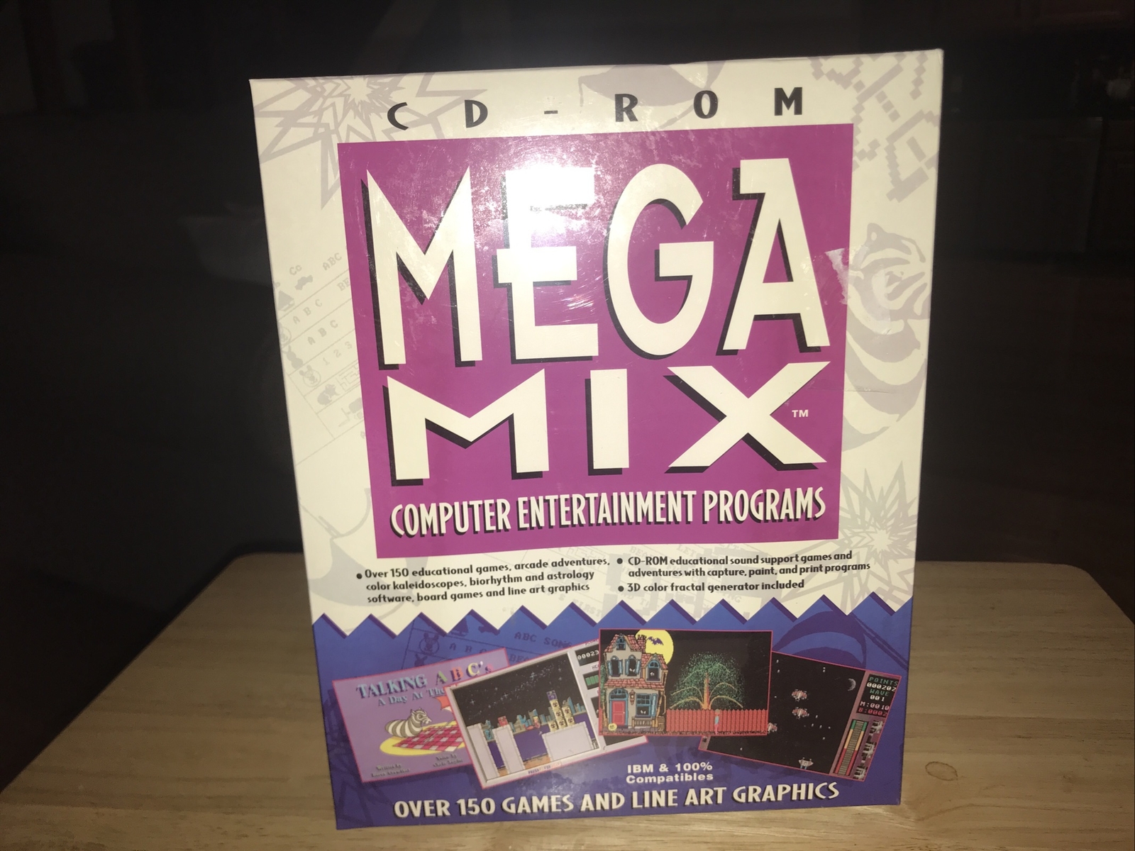 Mega Mix Computer Entertainment Programs CD-ROM  Factory Sealed  IBM & 100% Comp