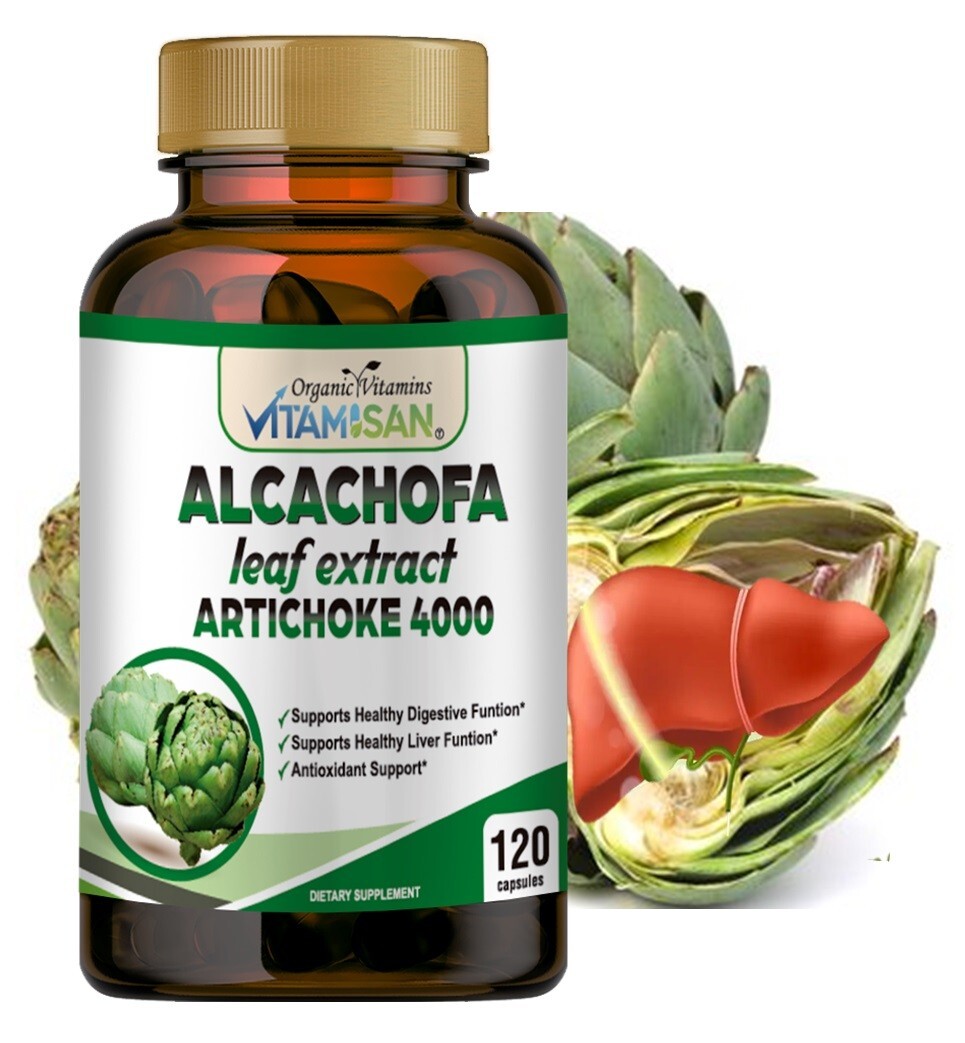 Artichoke Antioxidante Weight Loss Control Slim Cellulas Madre Support Pills