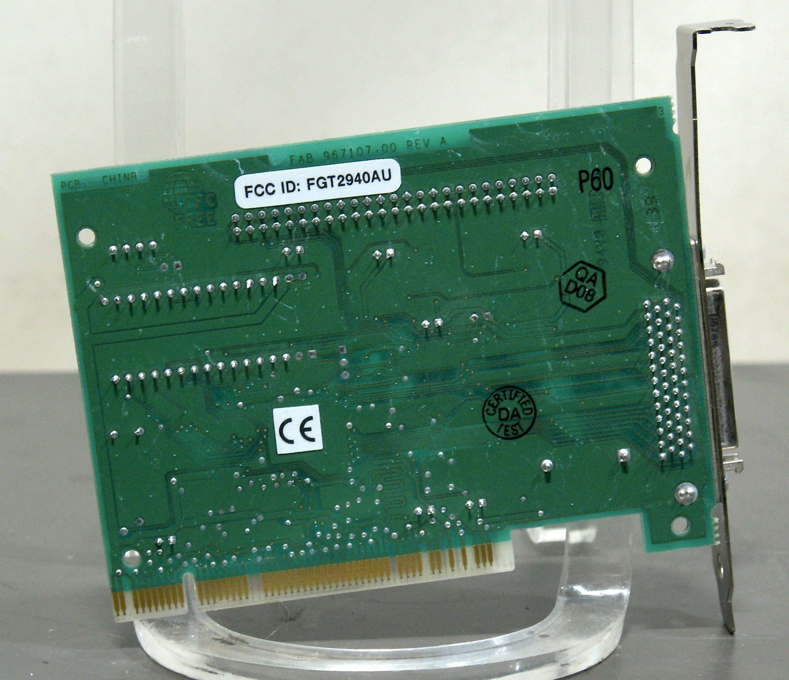 Adaptec AHA-2940AU SCSI PCI Host Adapter Card