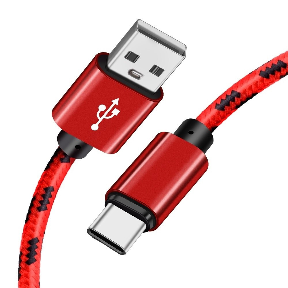 USB C Type C Charger Cable Lot Fast Charging for Android Phones Tablets