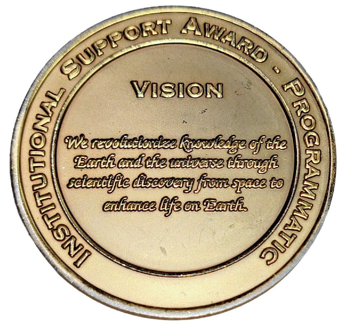 NASA Goddard Space Flight Center Earth Observing System Achievement Medallion