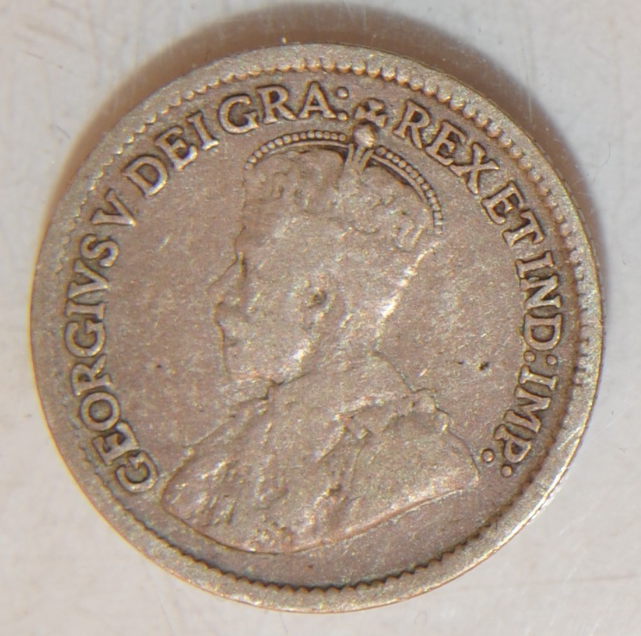 1917 Canada 5 Cent Lot 102