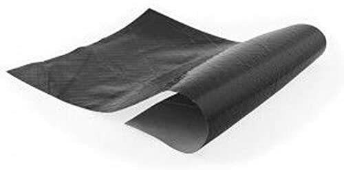 Vapor Moisture Barrier 24' x 100'  6 mil White Black 3-ply scrim tear resistant