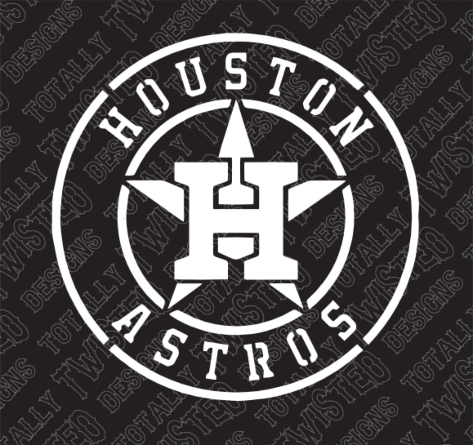 Houston Astros logo vinyl decal sticker car truck motorcycle MLB baseball world