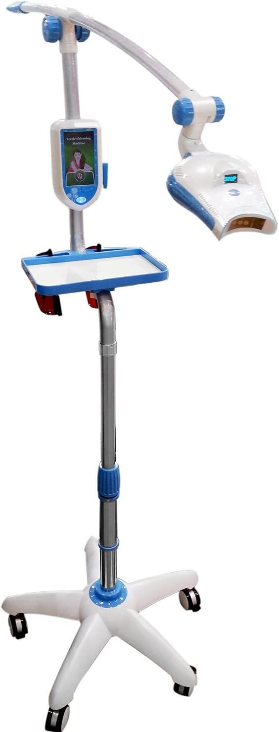 Dental Teeth Whitening System Bleaching Light Lamp with Display Tray MD885L Blue