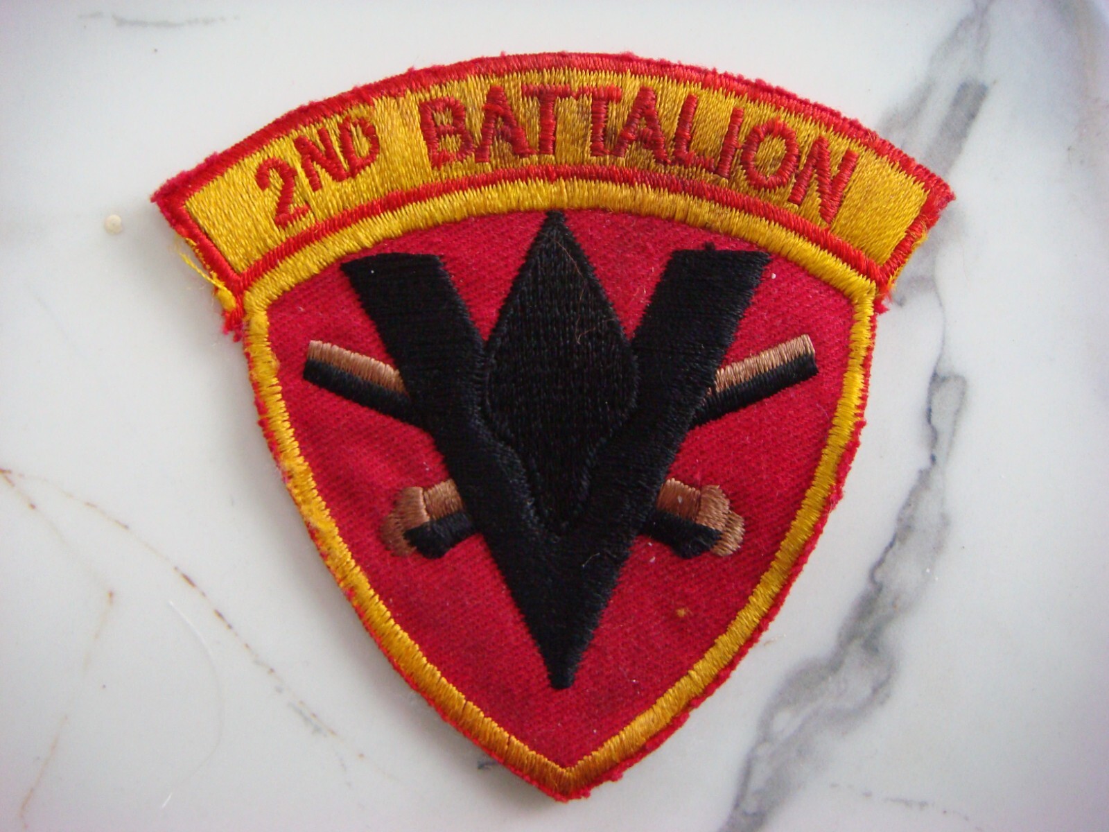 USMC MARINES 2nd BATTALION 5th REGIMENT, VIETNAM WAR PATCH