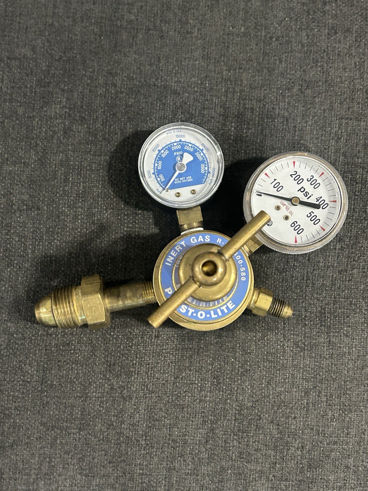 PREST-O-LITE INERT GAS REGULATOR SA-508 COMES AS SHOWN