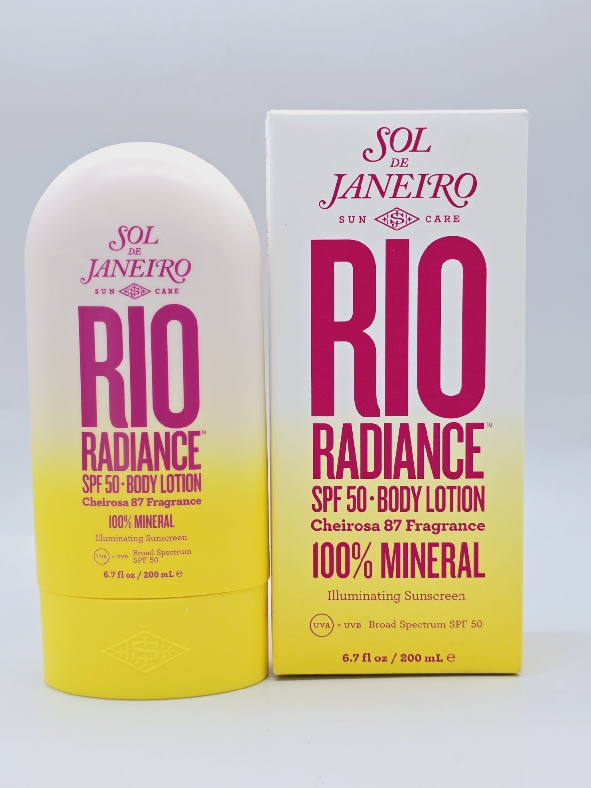 Sol de Janeiro Rio Radiance Body Lotion *SPF 50* 6.7 fl oz Cheirosa 87 Fragrance