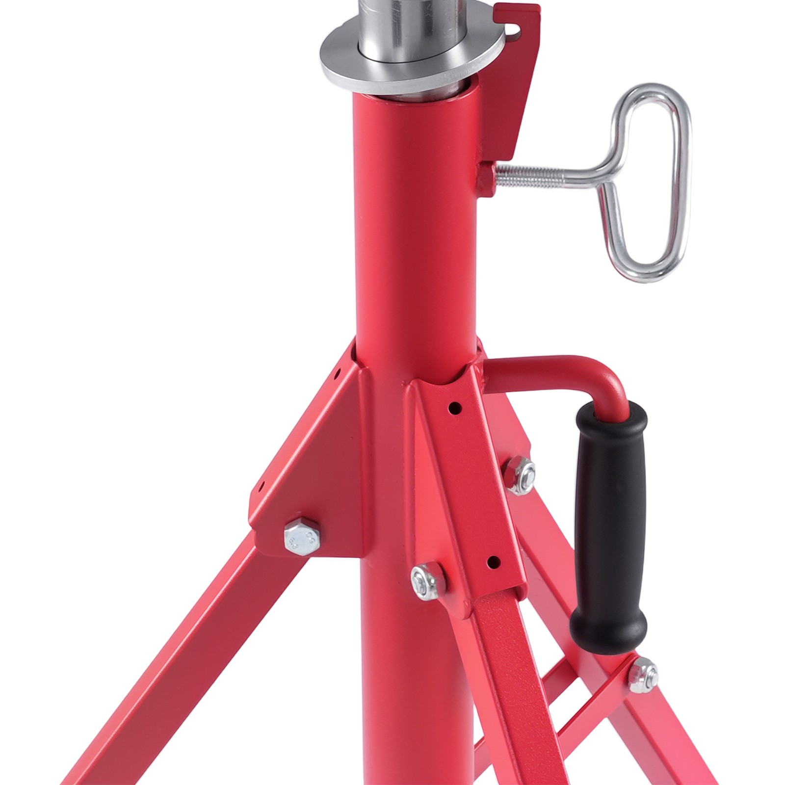 Heavy Duty Roller Jack 2500lbs Support 27.6-52in Adjustable Foldable Stand